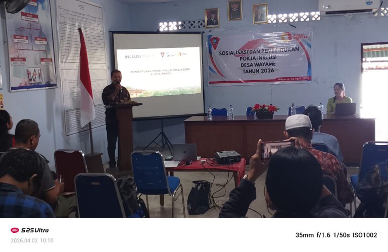 Pembentukan Kelompok Kerja (Pokja) Inklusi”PERMAI” Desa Wayame